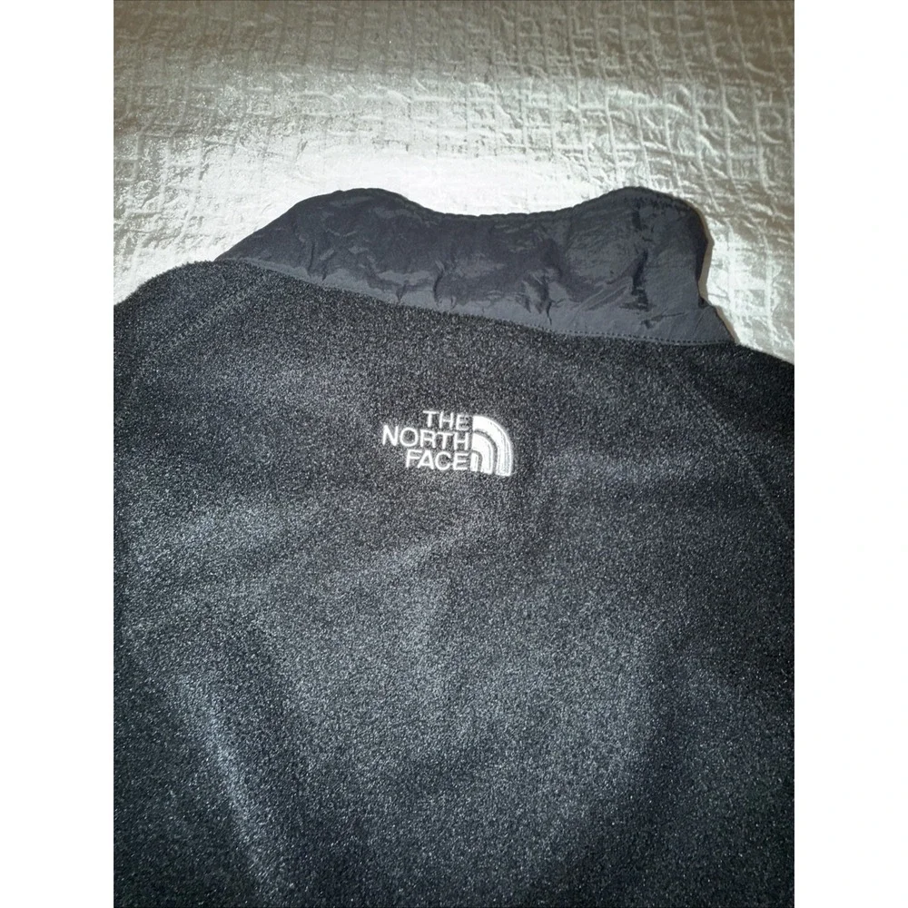 Vintage The North Face Mens Large Black‎ Fleece Full Zip Jacket Y2K 90s Polartec